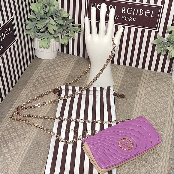 HP🎉Henri Bendel No 7 Mini quilted crossbody bag - Picture 14 of 14